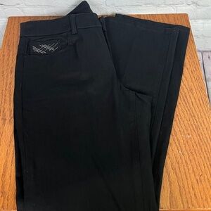 Christopher & Banks Modern Fit barely boot Slimming Pants 8 Average Black NWT